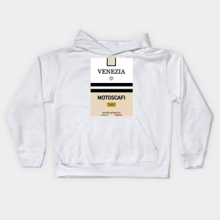 Venise Venezia Motoscafi Vaporetto Water Taxi Rialto San Marco Kids Hoodie